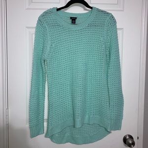 Mint green sweater